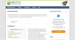 Desktop Screenshot of brutto-netto-rechner24.de